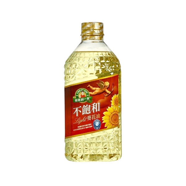 得意的一天不飽和葵花油-1.58L