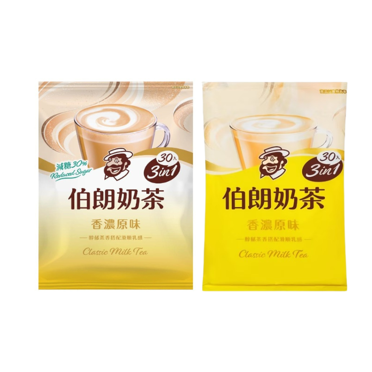伯朗奶茶 香濃原味/減糖30%