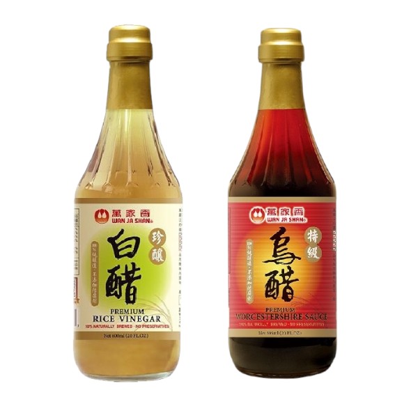 萬家香 珍釀白醋/特級烏醋