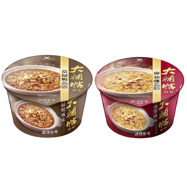 大補帖麻油雞/當歸鴨風味
