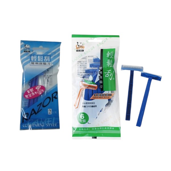 駱駝牌輕鬆刮便利刮鬍刀-2支