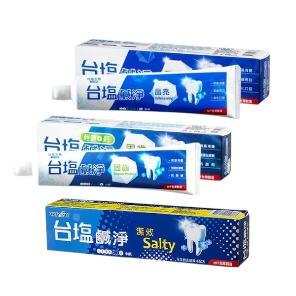 台塩鹹淨牙膏
