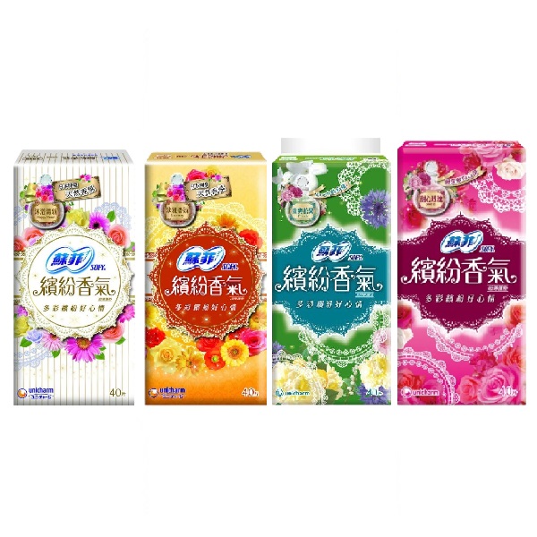 蘇菲繽紛香氣護墊
