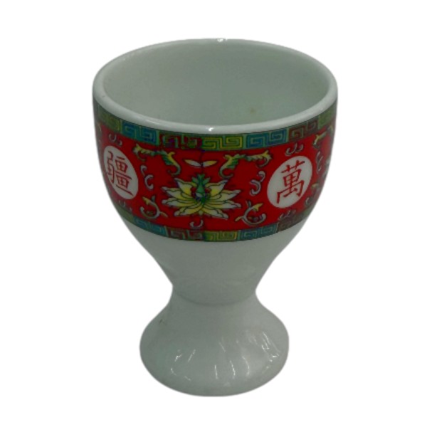 紅彩高腳敬神杯