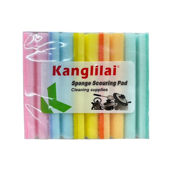 淺彩工字洗碗棉 10片裝