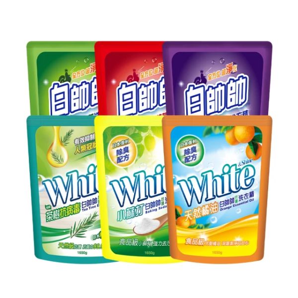 白帥帥抗菌洗衣精 補充包